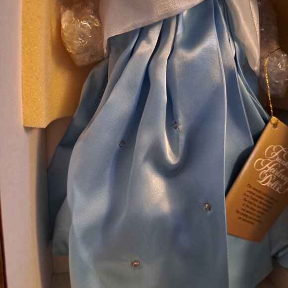 Vntg Franklin Mint Heirloom Premier Edition Disney Cinderella Porcelain Doll. - Picture 6 of 14